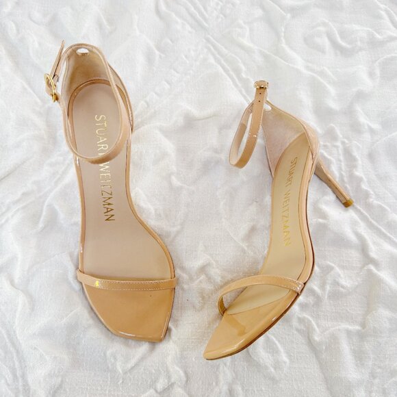 Stuart Weitzman Nudistcurve 100 High Heel Sandals - Picture 4 of 10